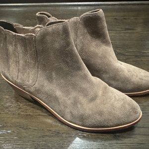 Joie suede boots booties 8 38.5